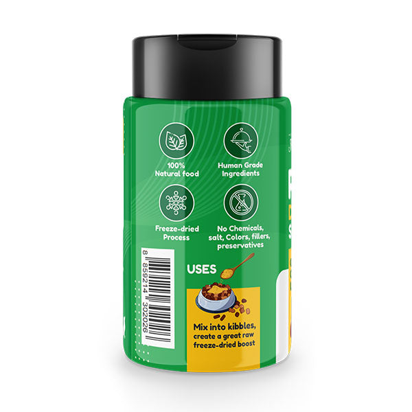 Kelly & Co's Freeze-Dried Raw Fit Seasoning for Cognitive & Vision