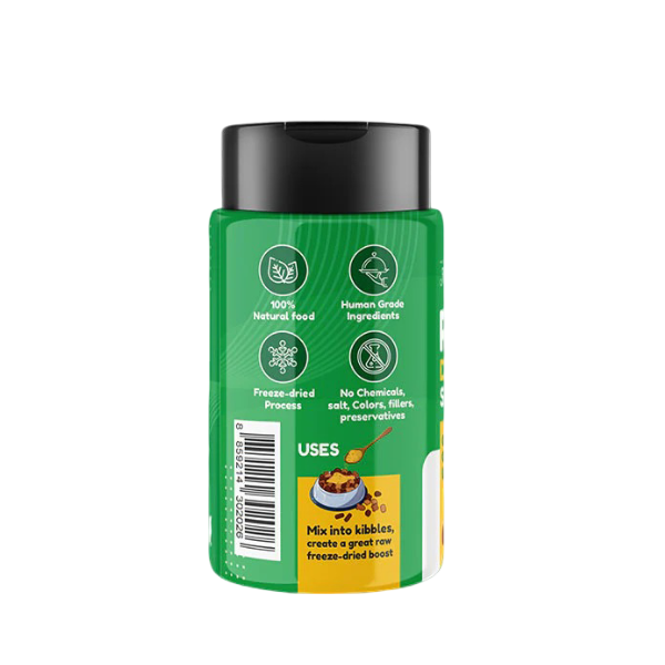 Kelly & Co's Freeze-Dried Raw Fit Seasoning for Cognitive & Vision