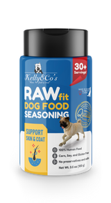 Kelly & Co's Freeze-Dried Raw Fit Seasoning for Skin & Coat