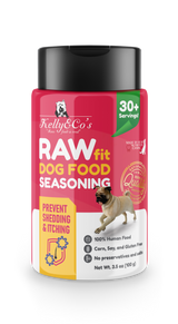 Kelly & Co's Freeze-Dried Raw Fit Seasoning for Shedding & Itching
