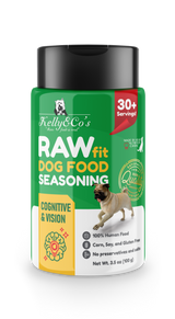 Kelly & Co's Freeze-Dried Raw Fit Seasoning for Cognitive & Vision