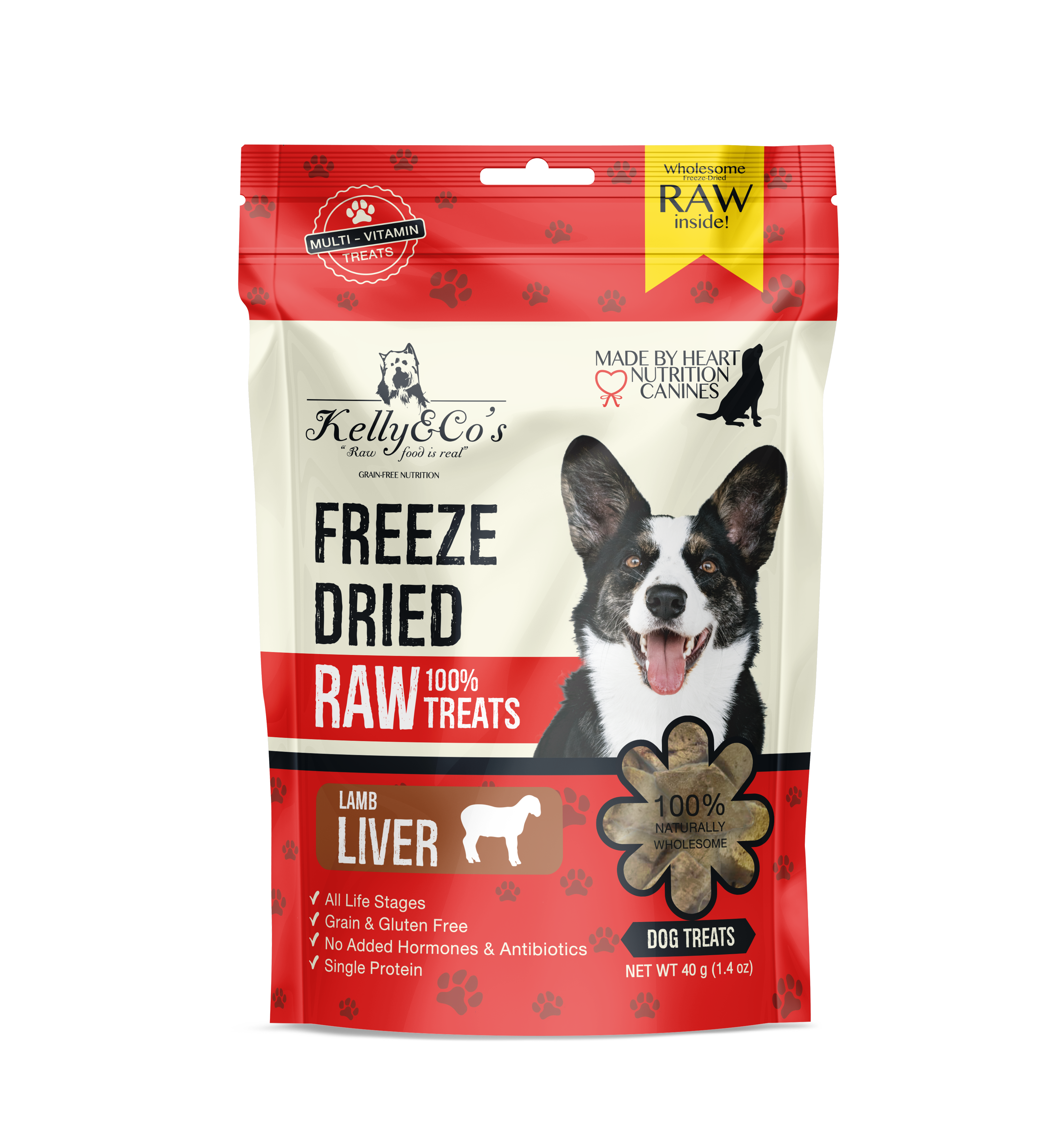 Kelly & Co's Single Ingredient Lamb Liver