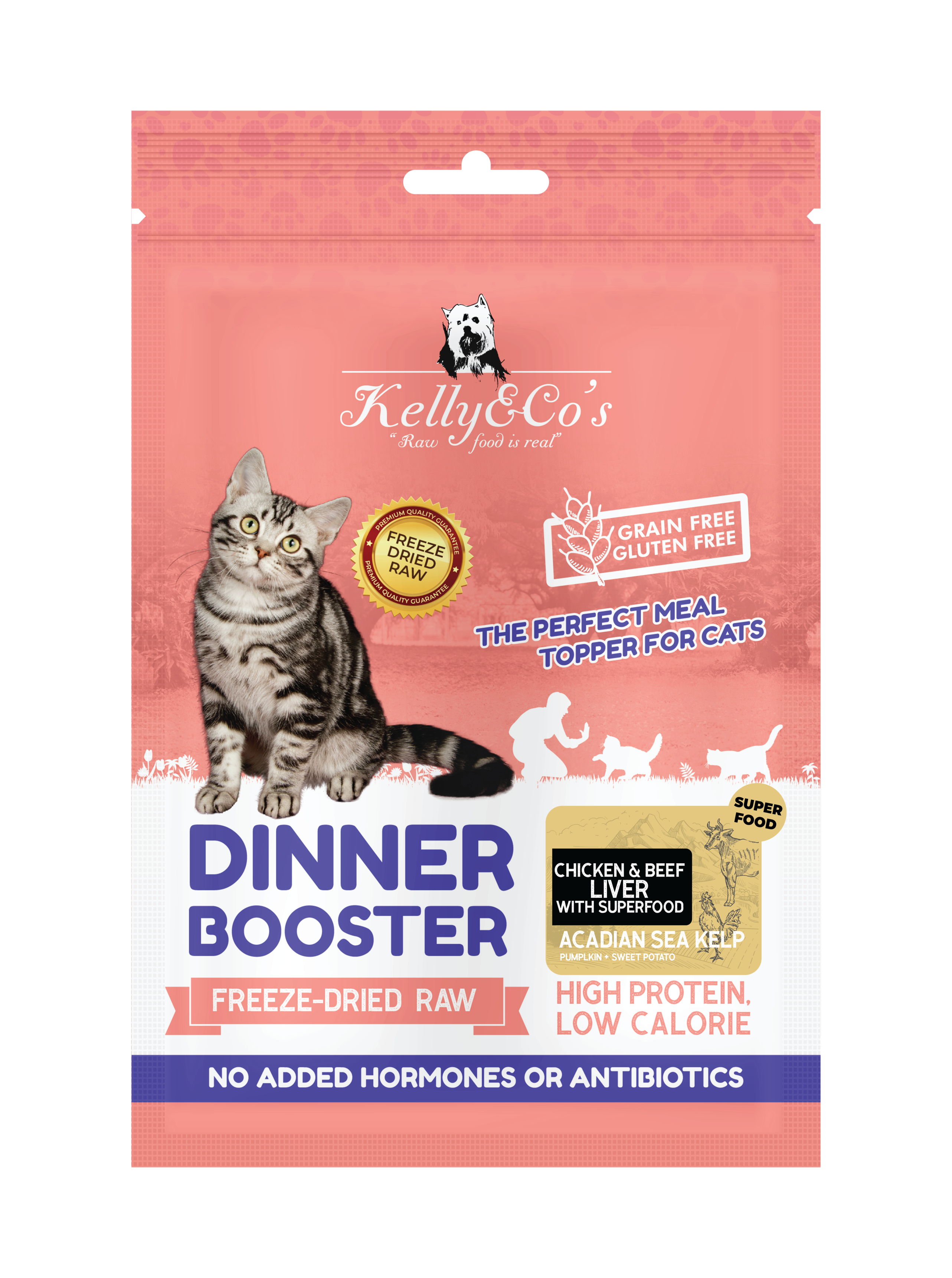 Kelly&Co's Dinner Booster Gold Chicken & Beef Liver Topper
