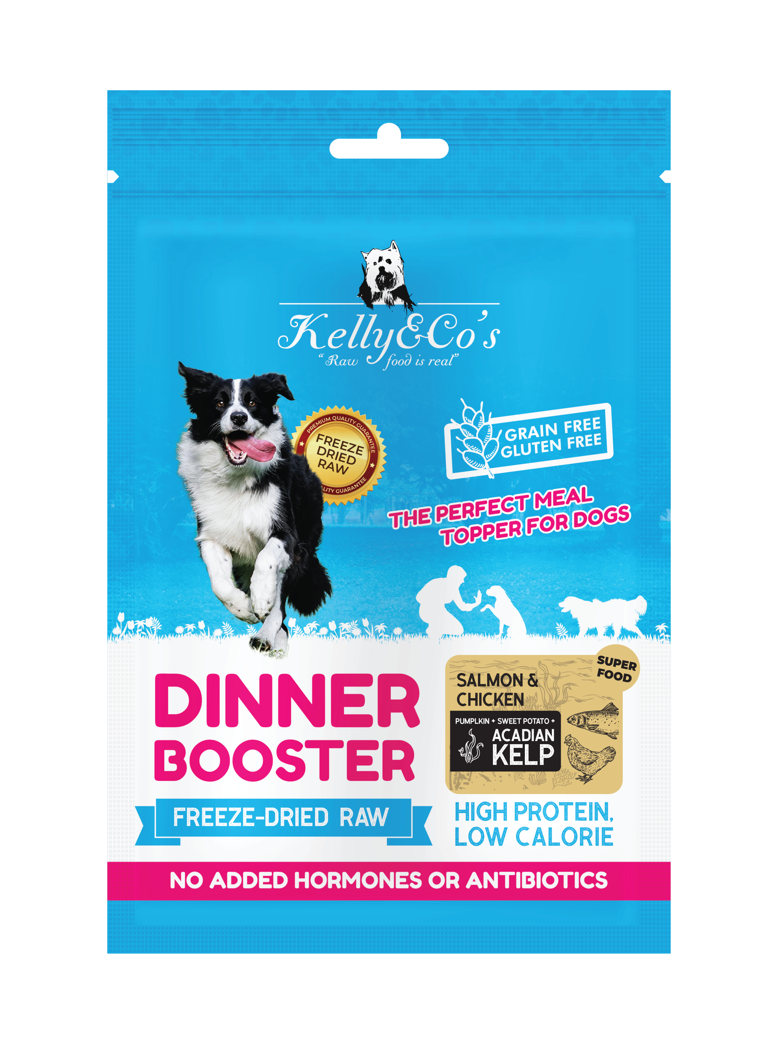 Kelly & Co's Dinner Booster Gold Chicken & Salmon with superfood