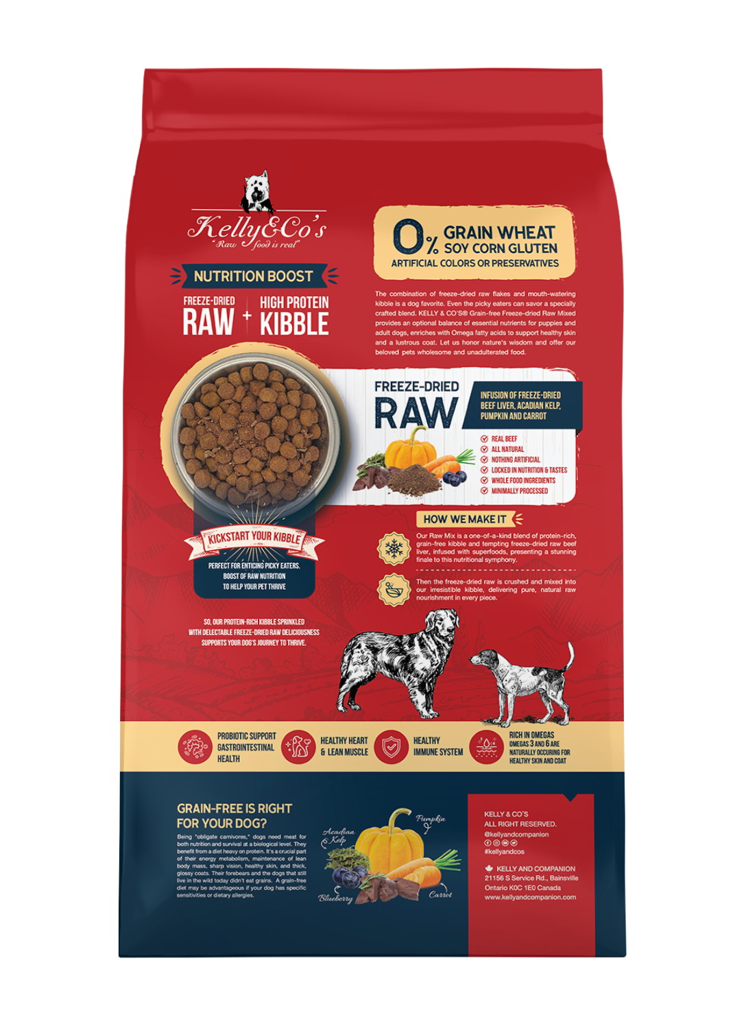 Kelly & Co's Grain-free Raw Coated Beef Liver