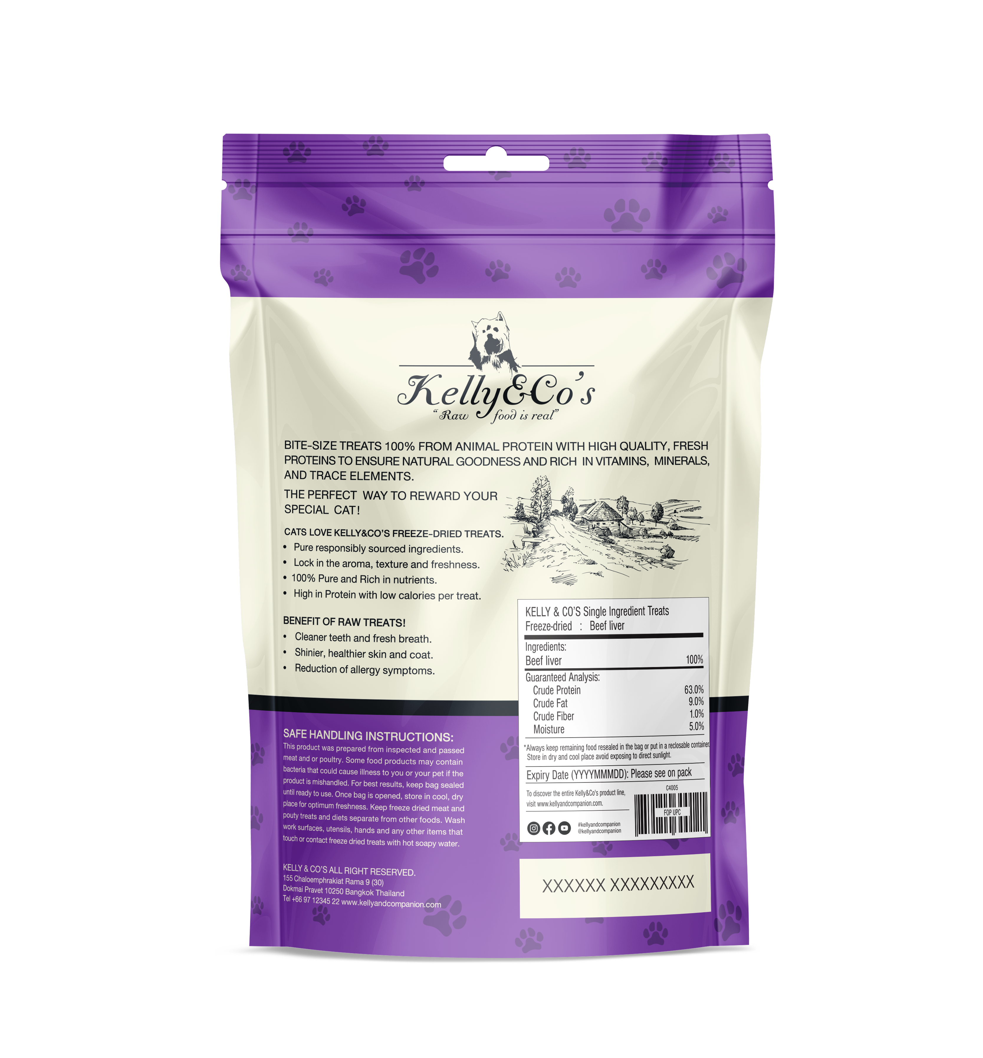 Kelly & Co's Single Ingredient Beef Liver