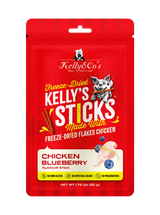 Kelly & Co's Freeze-Dried Stick Chicken Blueberry Flavor