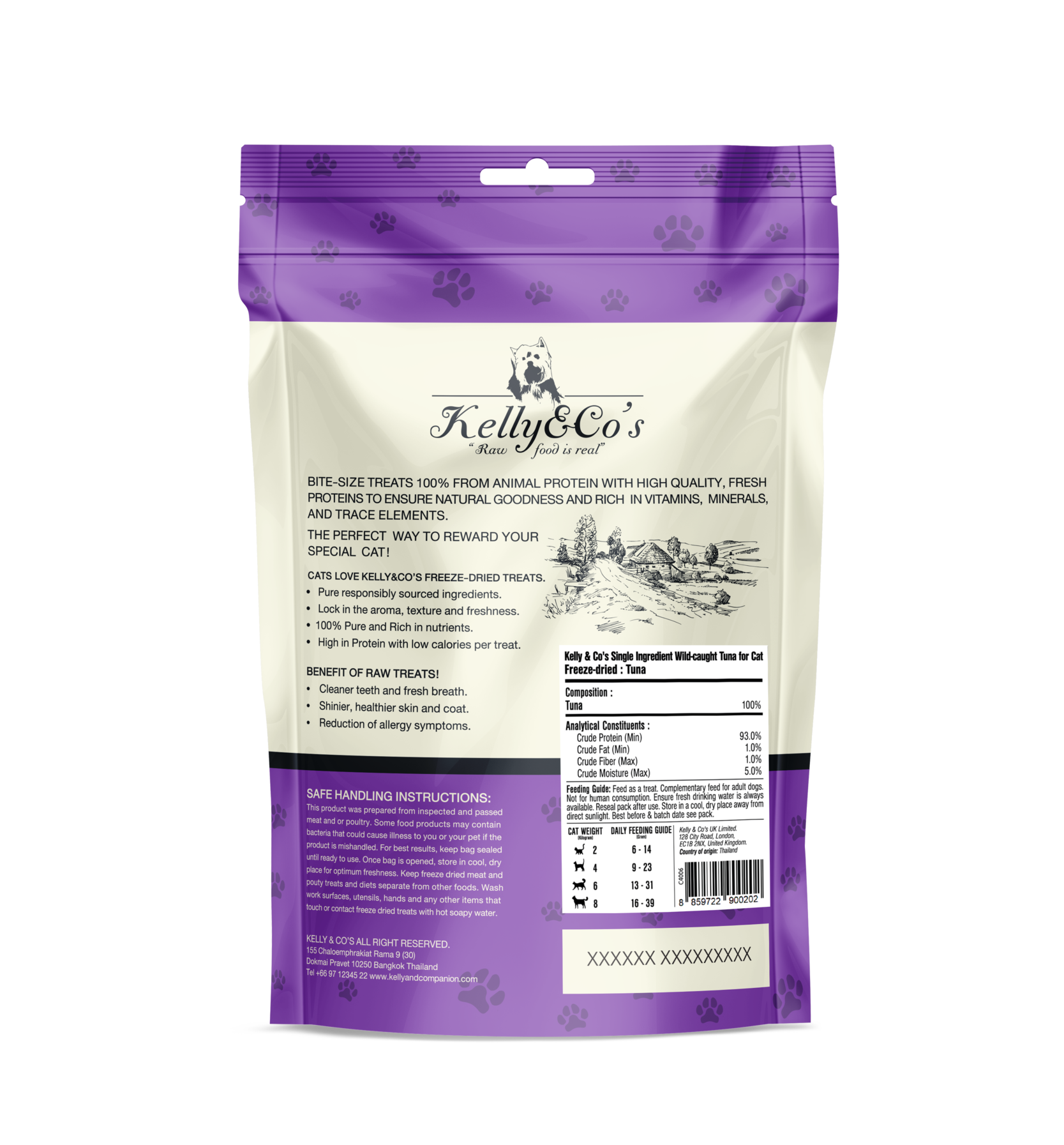 Kelly & Co's Single Ingredient Wild-caught Tuna